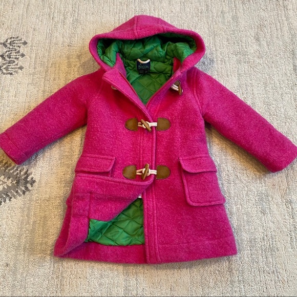 Mini Boden Other - Mini Boden | Wool toggle coat 2-3